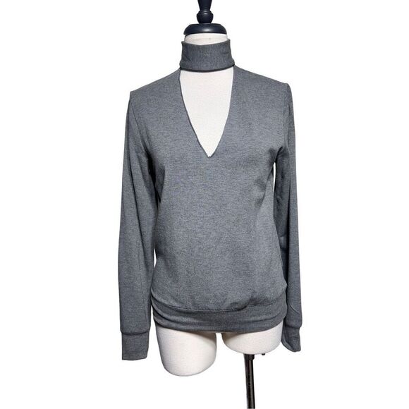 Bailey 44  Eye Splice Sweatshirt Long Sleeve Sexy Pullover Size XSmall - Picture 1 of 5